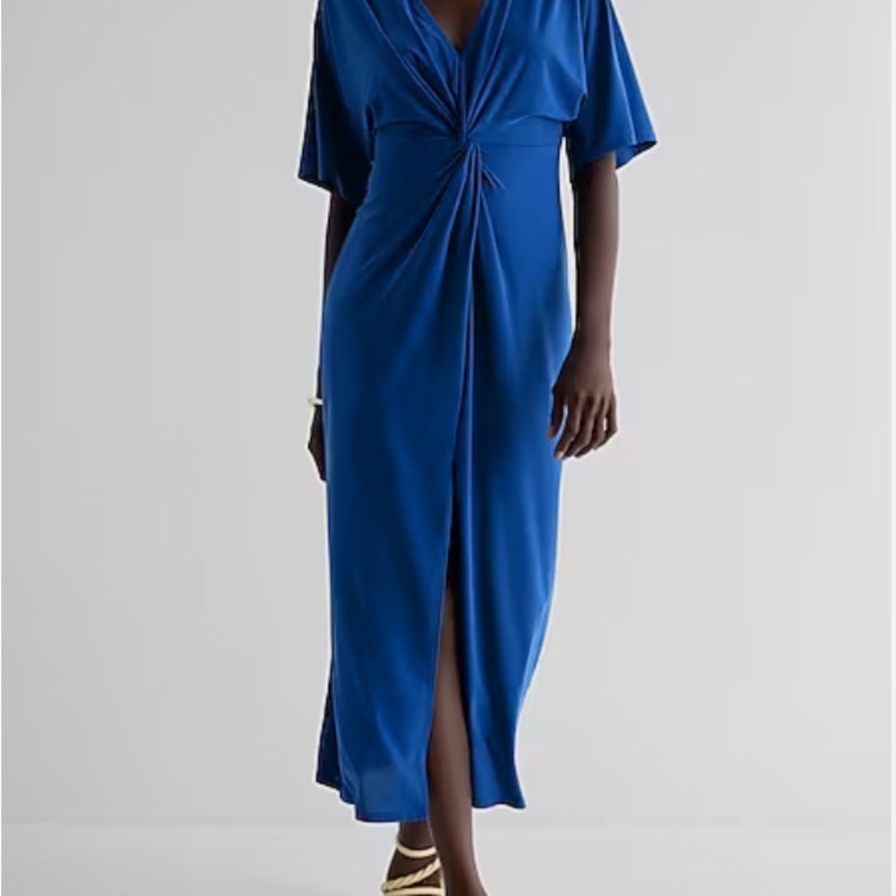 Express Royal Blue Dress